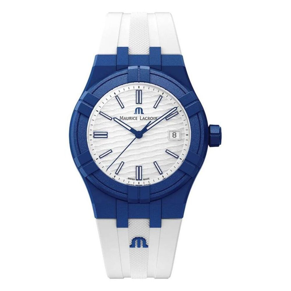 Maurice Lacroix Men's Aikon White Dial Watch - AI2008-BBB11-300